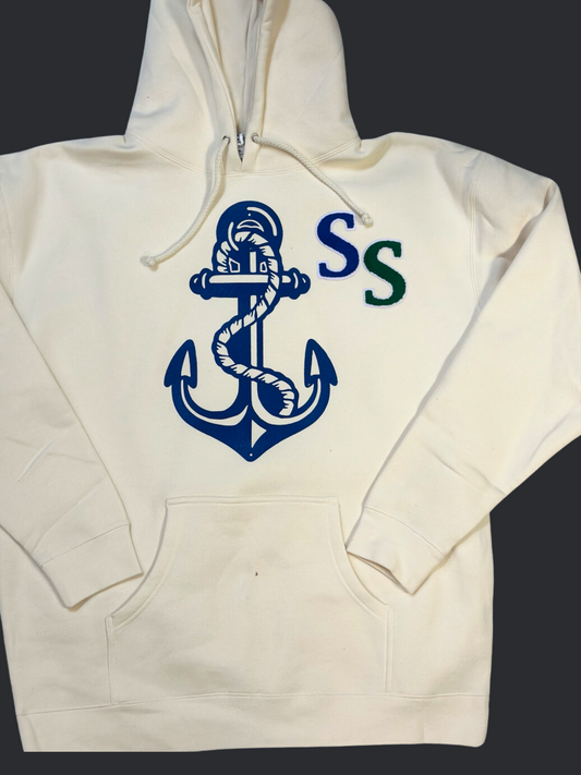 SS Embroidered Patch Hoodie
